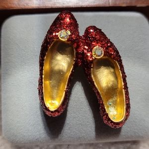 Ruby slippers pin